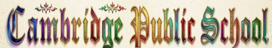 CAMBRIDGE PUBLIC SCHOOL Logo